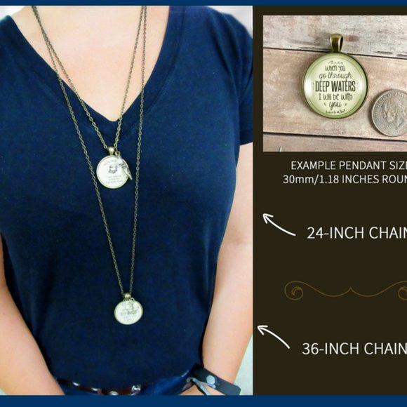 You Are My Sunshine Retro Vintage Style Necklace - Picture 2 of 7